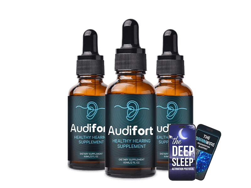 AudiFort - 3 Bottles (60 Capsules Each)